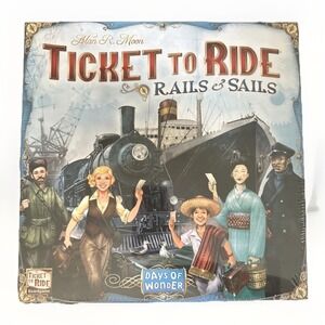 NEW SEALED Days of Wonder: Ticket to Ride Rails and Sails AND Ticket To Ride NY
